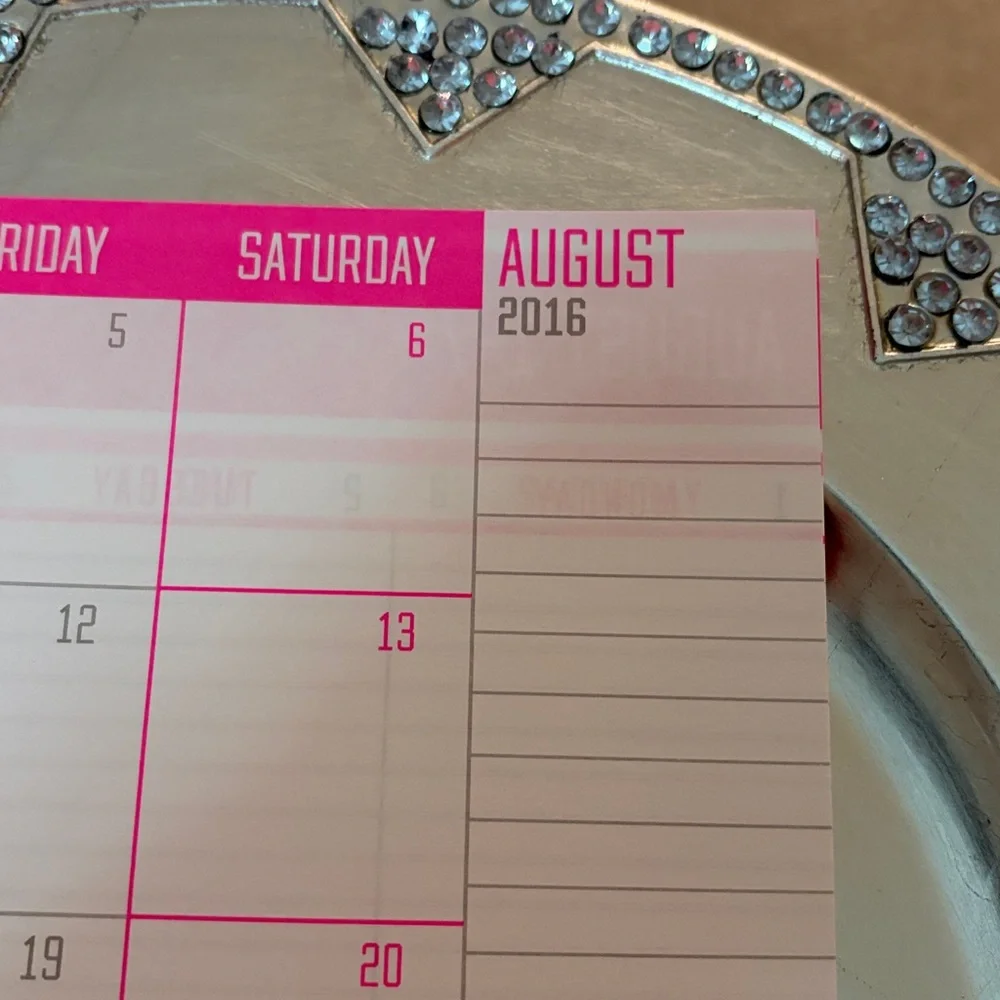 Pink Victoria’s Secret 2016-2017 datebook brand new